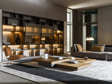 505 UP SYSTEM - Sectional wooden storage wall _ Molteni & C. by Molteni - view 3